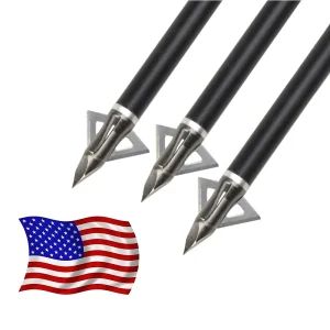 12pcs 100 Grain Arrowheads Stainless Steel